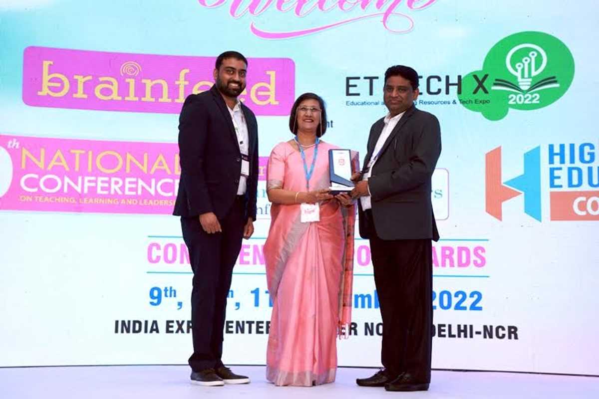 रायन ग्रेनो को मिला ब्रेनफीड टॉप स्कूल इंडिया एक्सीलेंसी अवार्ड